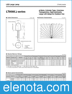 Sharp LT9560 datasheet