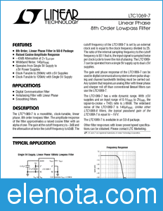 Linear Technology LTC1069-7 datasheet