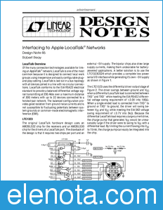 Linear Technology LTC1323 datasheet