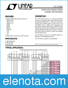 Linear Technology LTC1344A datasheet