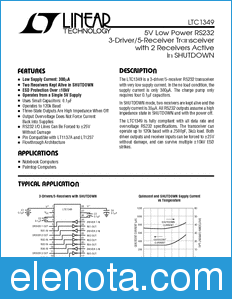 Linear Technology LTC1349 datasheet