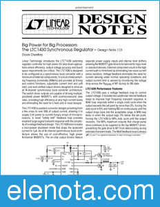 Linear Technology LTC1430 datasheet