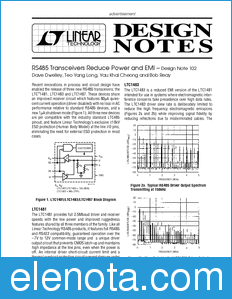 Linear Technology LTC1483 datasheet