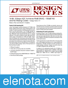 Linear Technology LTC1604 datasheet