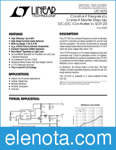 Linear Technology LTC1872 datasheet