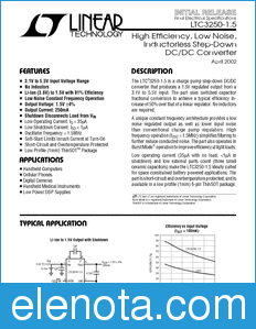 Linear Technology LTC3250-1.5 datasheet