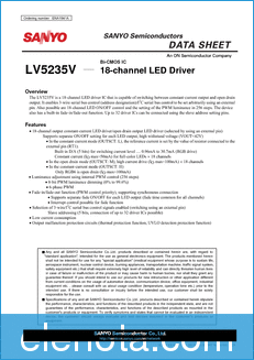 Sony LV5235V datasheet