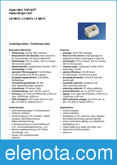 Infineon LVM673-P2Q2-1 datasheet