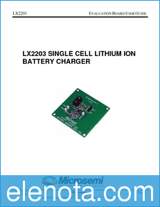 Microsemi LX2203 datasheet