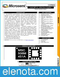 Microsemi LX5506MLQ datasheet