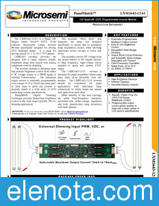 Microsemi LXM1643-12-61 datasheet