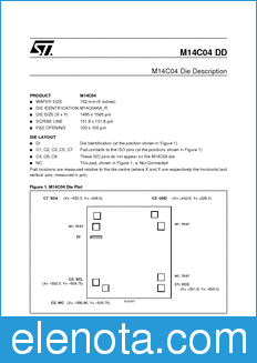 STMicroelectronics M14C04 datasheet