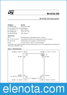 STMicroelectronics M14C32_DD datasheet