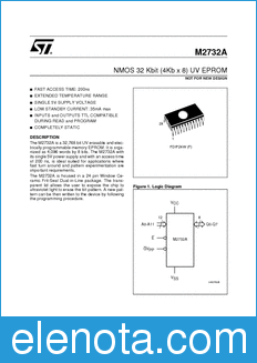 STMicroelectronics M2732A datasheet