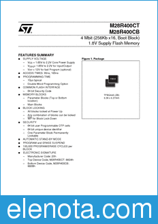 STMicroelectronics M28R400CB datasheet