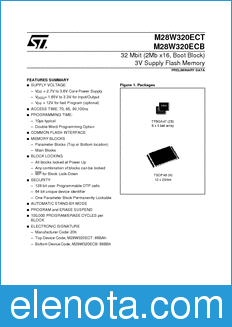 STMicroelectronics M28W320ECB datasheet