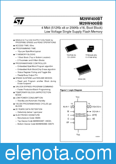 STMicroelectronics M29W400BB datasheet