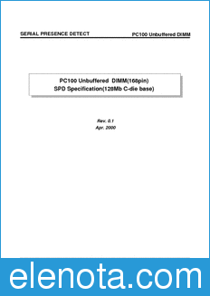 Samsung M366S1724CT0 datasheet