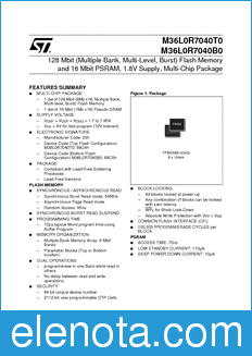 STMicroelectronics M36L0R7040T0 datasheet
