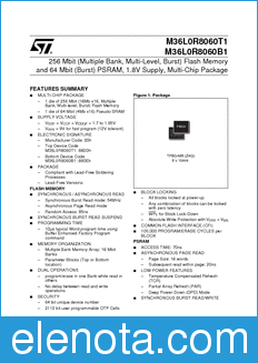 STMicroelectronics M36L0R8060B1 datasheet