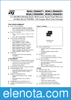 STMicroelectronics M36LLR8860D1 datasheet