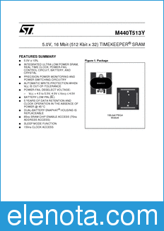 STMicroelectronics M440T513Y datasheet