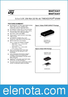 STMicroelectronics M48T35AV datasheet