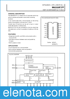 Mitsubishi M62320FP datasheet