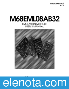 Motorola M68EML08AB32UM datasheet