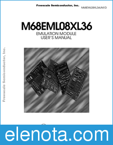 Freescale M68EML08XL36UM datasheet