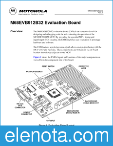 Motorola M68EVB912B32 datasheet