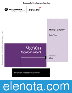 Freescale M68HC11E datasheet