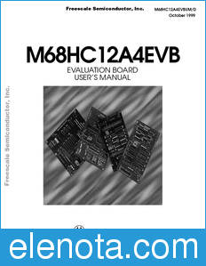 Freescale M68HC12A4EVBUM datasheet