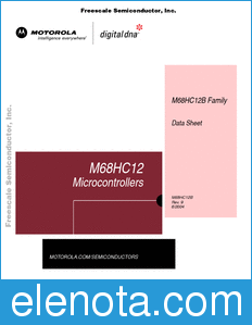 Freescale M68HC12B datasheet