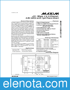 Maxim MAX114 datasheet