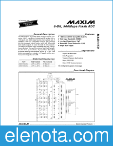 Maxim MAX1150 datasheet