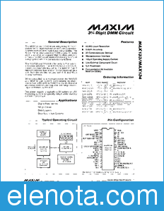 Maxim MAX133 datasheet
