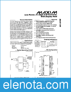 Maxim MAX136 datasheet
