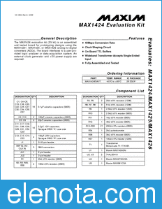 Maxim MAX1424 datasheet