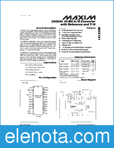 Maxim MAX151 datasheet