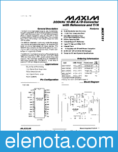 Maxim MAX151 datasheet