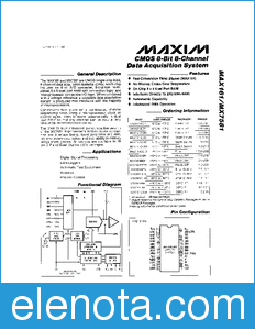 Maxim MAX161 datasheet