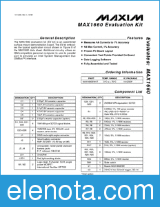 Maxim MAX1660EVKIT datasheet