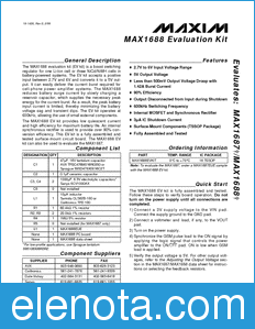 Maxim MAX1687* datasheet