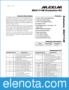Maxim MAX1714BEVKIT datasheet