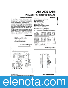 Maxim MAX172 datasheet