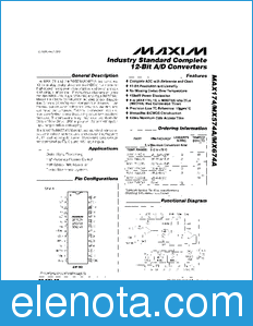 Maxim MAX174 datasheet