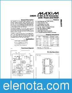 Maxim MAX177 datasheet