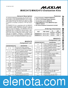 Maxim MAX2472 datasheet