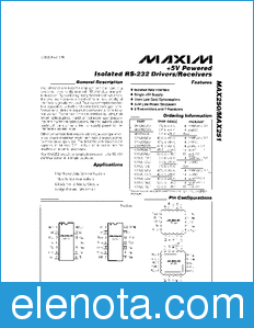 Maxim MAX250 datasheet